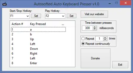 Скачать Auto Keyboard Presser v19 для Windows - инструмент для автоматической нажатия клавиш на компьютере